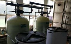 天津某换热站采购35T双罐同时运行全自动水处理设备