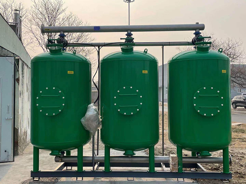 北京排水集团高碑店再生水厂泥区锅炉房深层介质过滤器