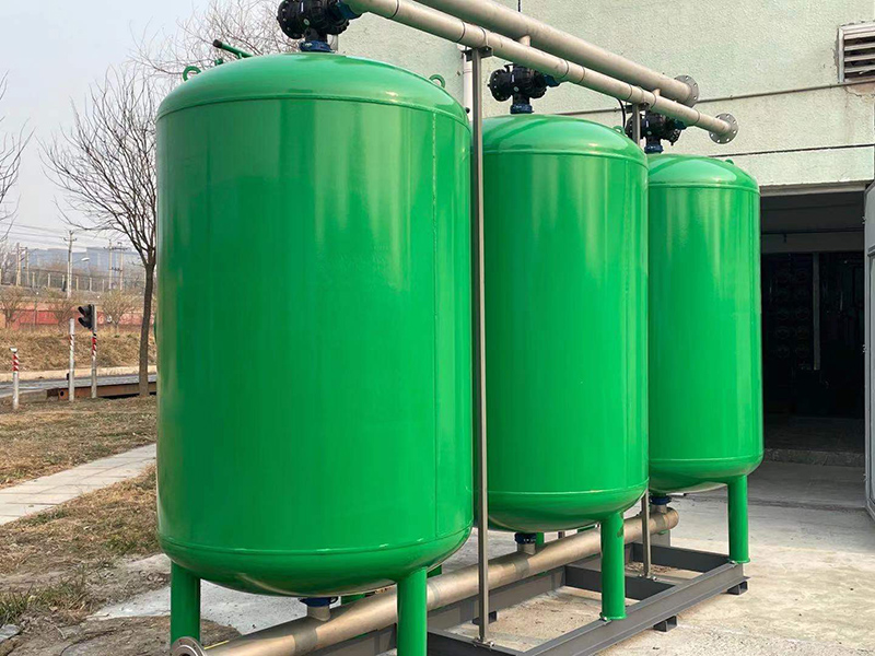 北京排水集团高碑店再生水厂泥区锅炉房深层介质过滤器