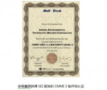 2014�갲�㼯�Ż��SEI�䷢��CMMI 3����֤��ͼ�ģ�