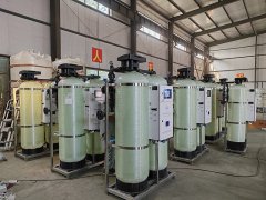 吕梁小区供热站硬度在线检测软化水设备项目最后一批发货啦